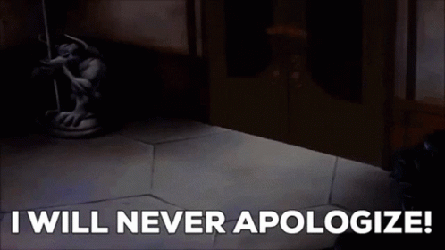 Beast I Will Never Apologize GIF