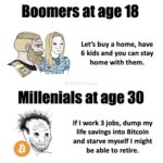 Boomers at age 18 vs Millenials at age 30