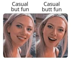 Casual Butt Fun