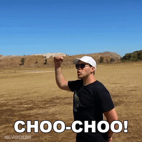 Choo Choo Derek Herron GIF