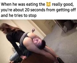 Don't Stop Before I Get Off