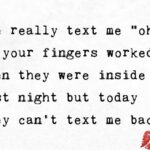 Fingering over Texting