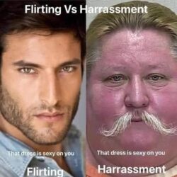 Flirting vs Harrassment