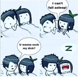 Girlfriend Can't Fall Asleep