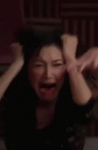 Glee Santana Lopez Horrified Gross GIF