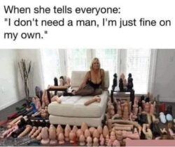 Independent Woman Dildo Collection