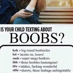 Is Your Child Texting About BOOBS