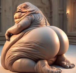 Jabba the Hutt thicc ass