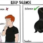 KEEP SILENCE (with a blowjob) cartoon