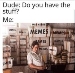 MAS MEMES. Pablo Escobar cocaine meme
