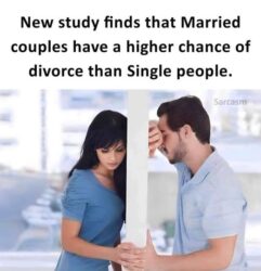 Married Coupled Have A Higher Chance Of Divorce Than Single People