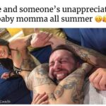 Me and someone's unappreciated baby momma all summer