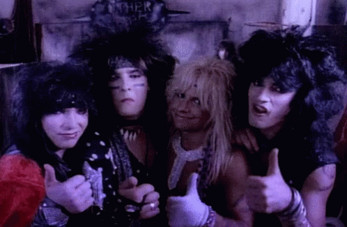 Motley Crue Smokin In The Boys Room GIF