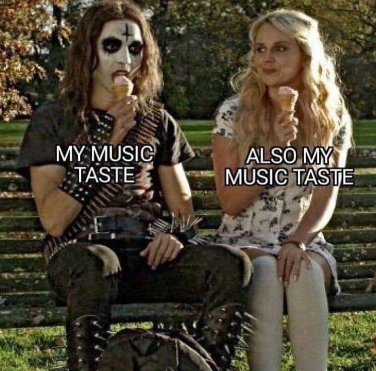 My Music Taste Also My Music Taste meme
