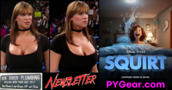 Stephanie McMahon 2003 - SQUIRT (Disney Pixar movie) - Ben Dover Plumbing