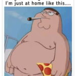 Naked Peter Griffin meme