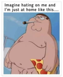 Naked Peter Griffin meme