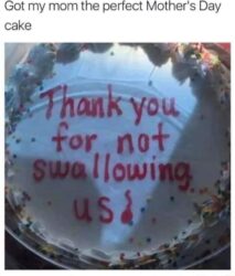 Perfect Mother's Day Cake