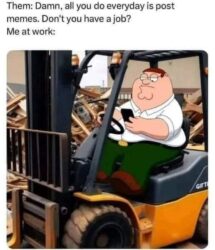 Posting Memes Everyday At Work