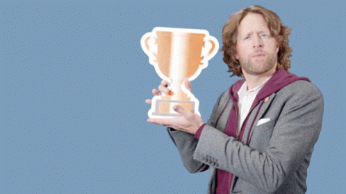 Sticker giant You Deserve A Trophy GIF