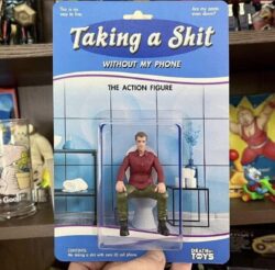 Taking a Shit without my phone - Action Figure