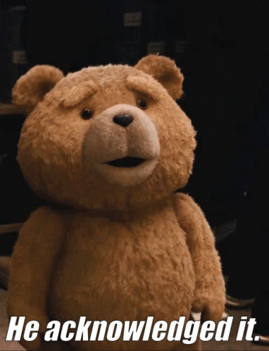 Bear He acknowledged it Ted Ted 2012 GIF