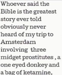 The Greatest Story Ever Told meme
