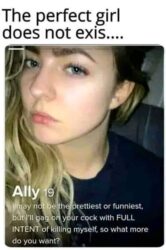 The Perfect Girl Does Not Exis