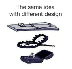The same idea with different design