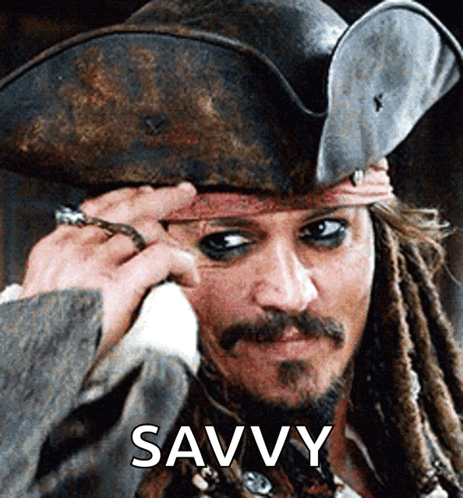 Tip Hat Jack Sparrow Johnny Depp GIF