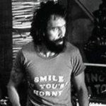 Tommy Chong Smile If You're Horny shirt 1980