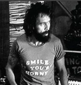 Tommy Chong Smile If You're Horny shirt 1980