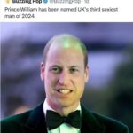 UK's Third Sexiest Man Of 2024 - Prince William