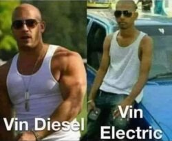 Vin Diesel vs Vin Electric