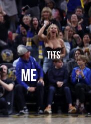 What Game Me tits meme