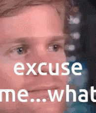What The Heck Excuse Me What GIF