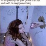 When you surprise your girlfriend at her work with an engagement ring - Glory Hole