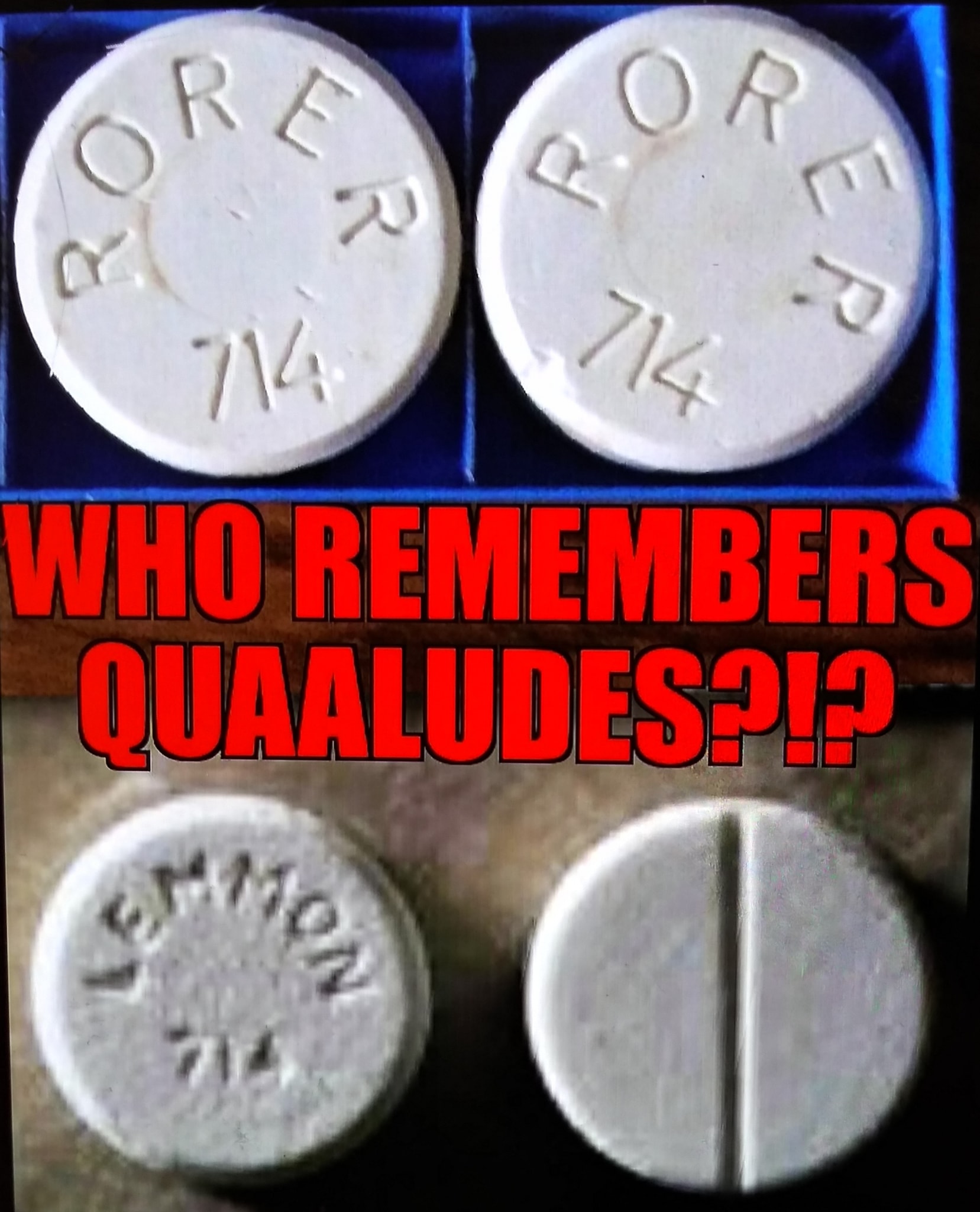 Who Remembers Quaaludes?!? - PYGear.com