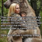 Woman and Bear Meme