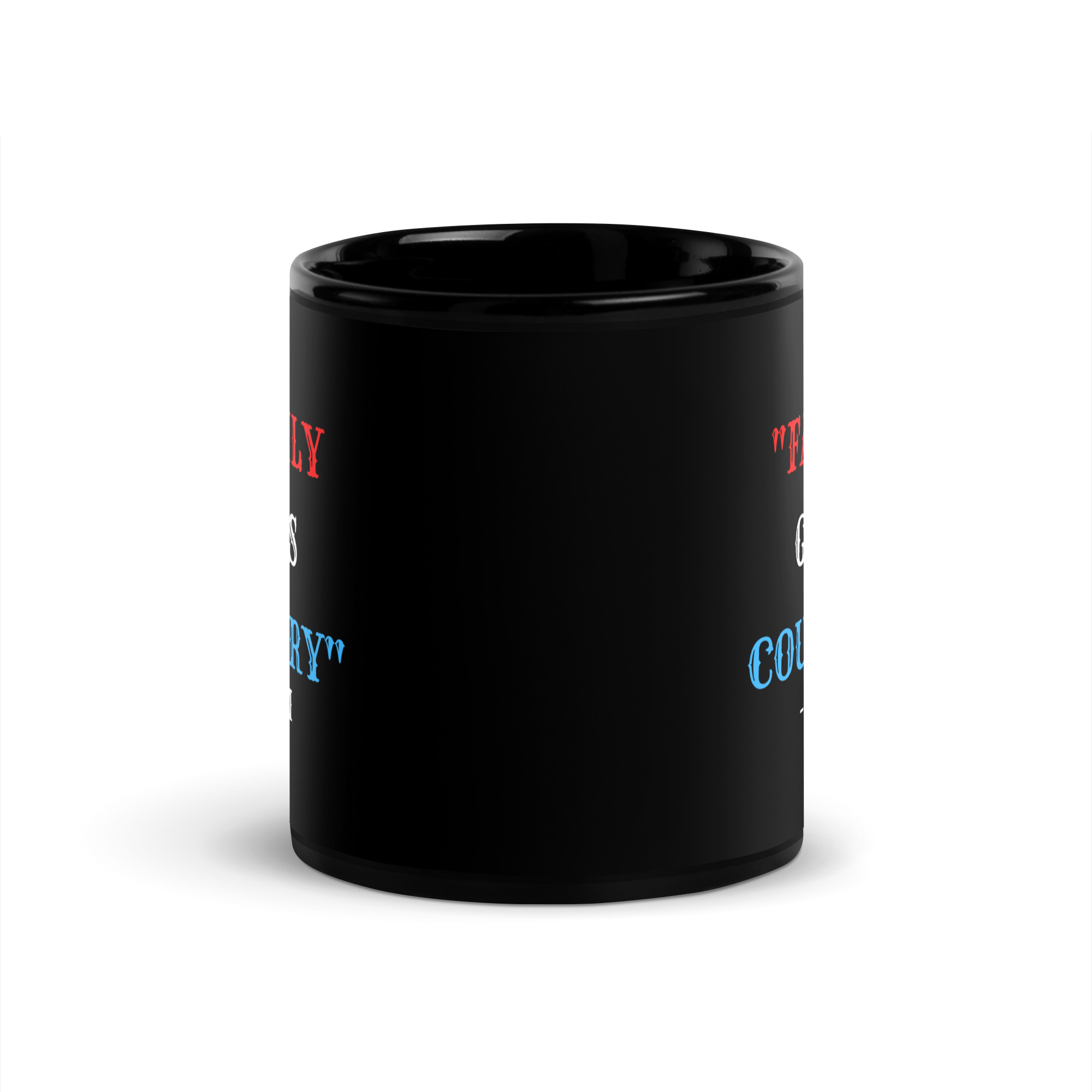 FAMILY GUNS COUNTRY (red white and blue) Gingi Coffee Mug - Image 3