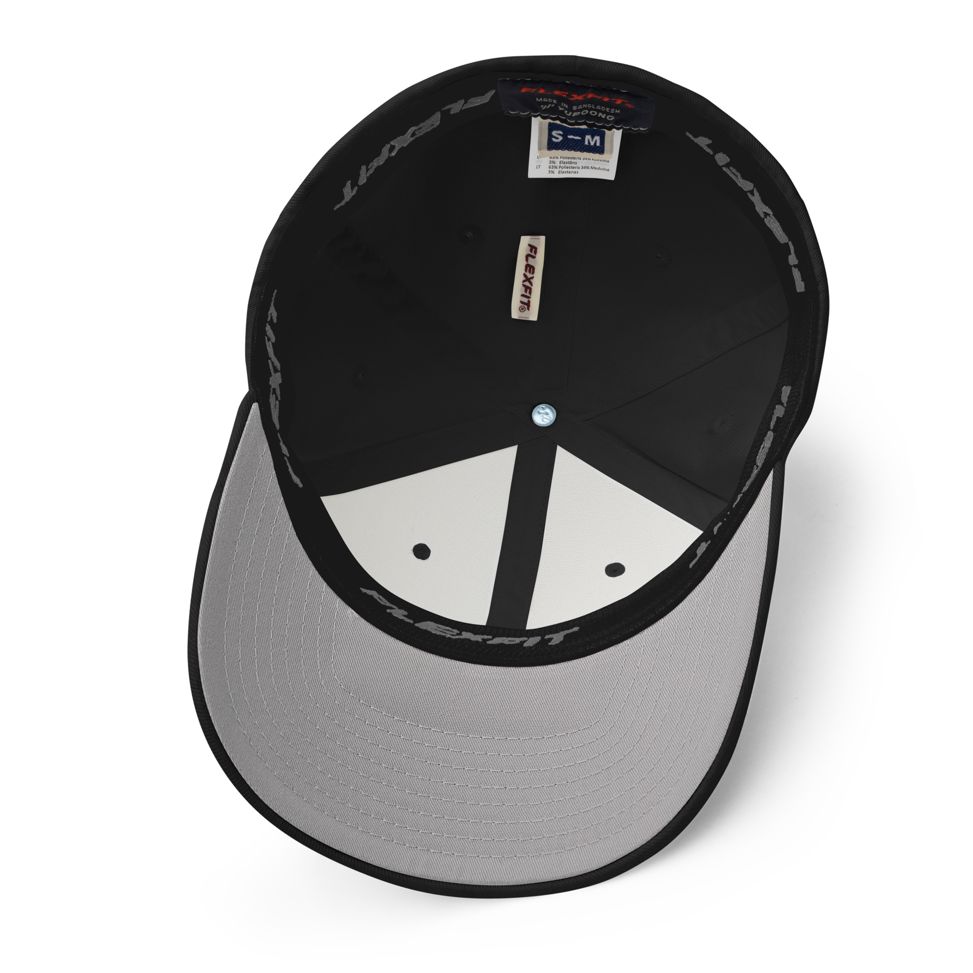 SUPER CRACKER (in full size red letters) Flexfit Baseball Cap - Image 3