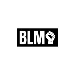 BLM Black Lives Matter Raised Fist Magnet - Image 3