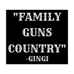 FAMILY GUNS COUNTRY Gingi Magnet