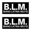 B.L.M. Bang Latina MILFs Sticker Pack