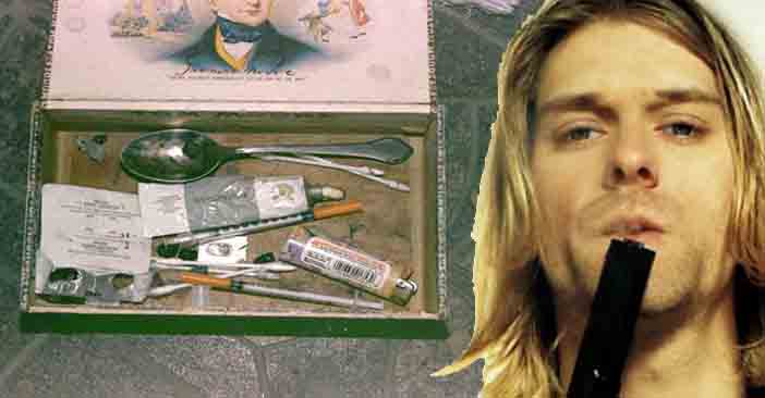 kurt cobain heroin fix kit