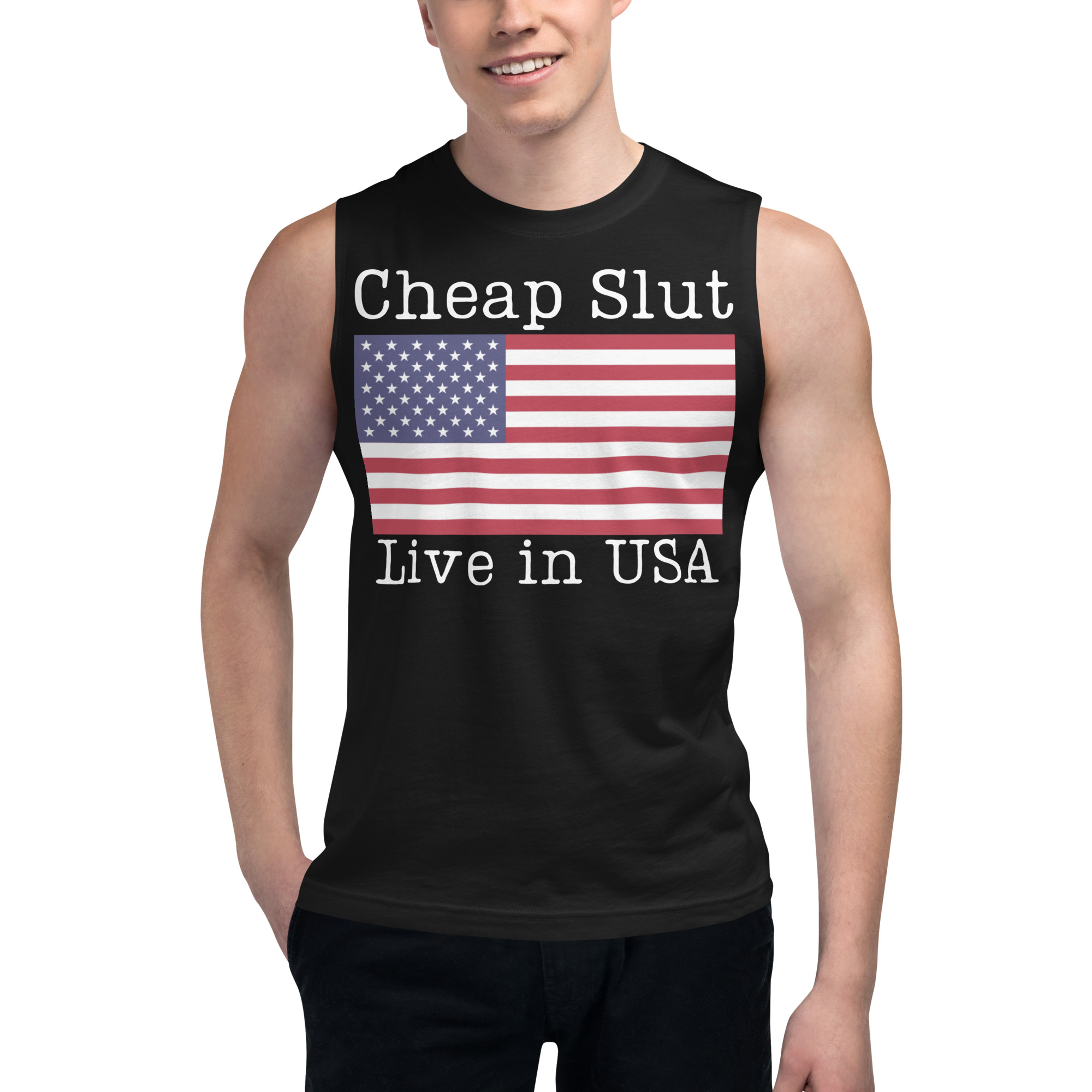 Cheap Slut Live in USA Shirt - Image 2