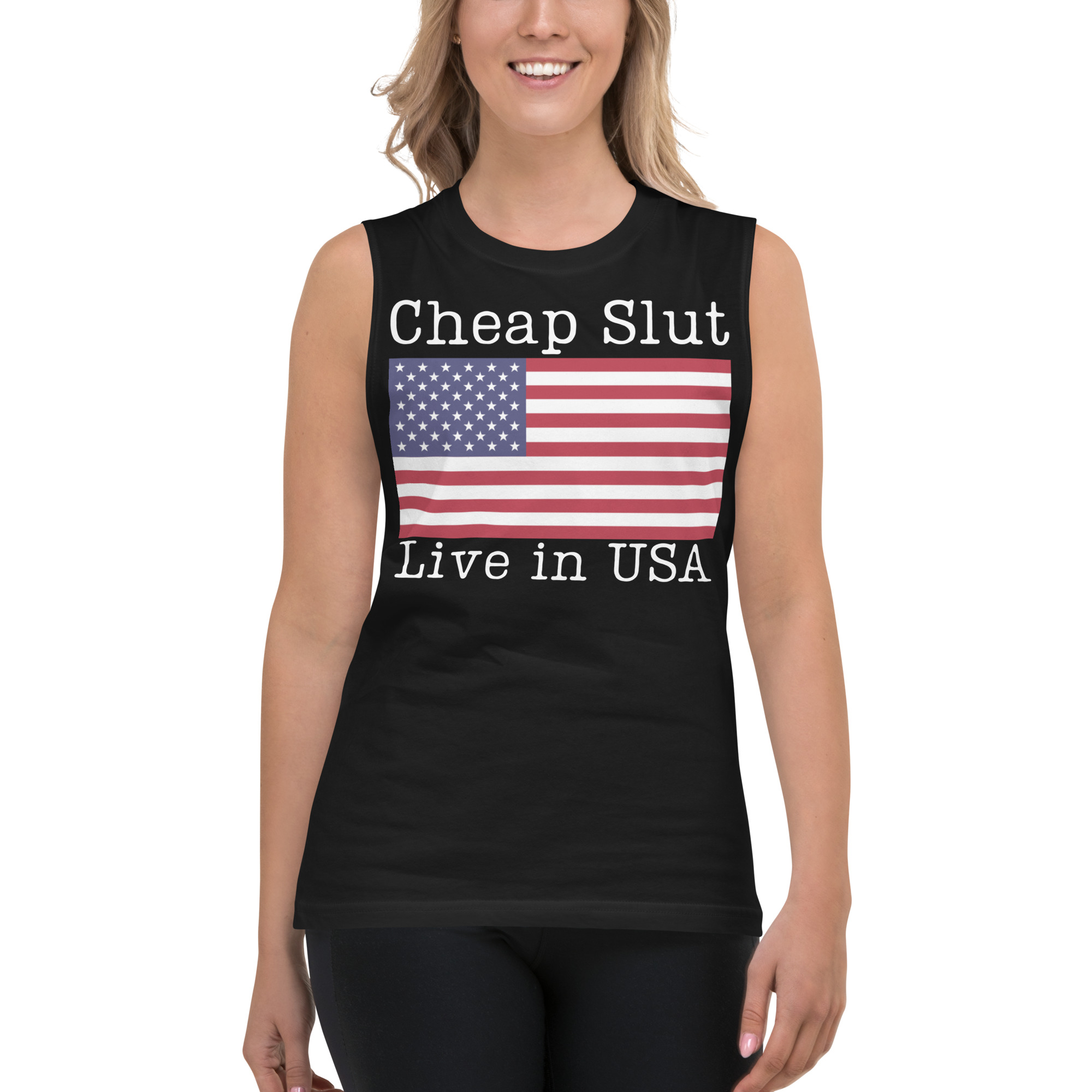 Cheap Slut Live in USA Shirt - Image 3