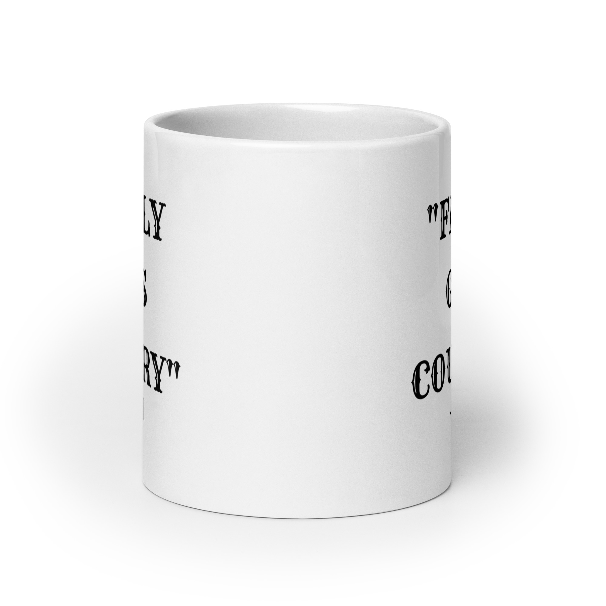'Family Guns Country' Gingi (in black letters) mug - Image 9
