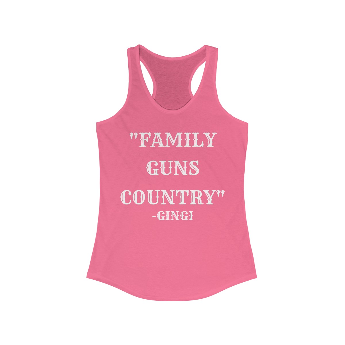 FAMILY GUNS COUNTRY Gingi Women's Tank Top - Image 8