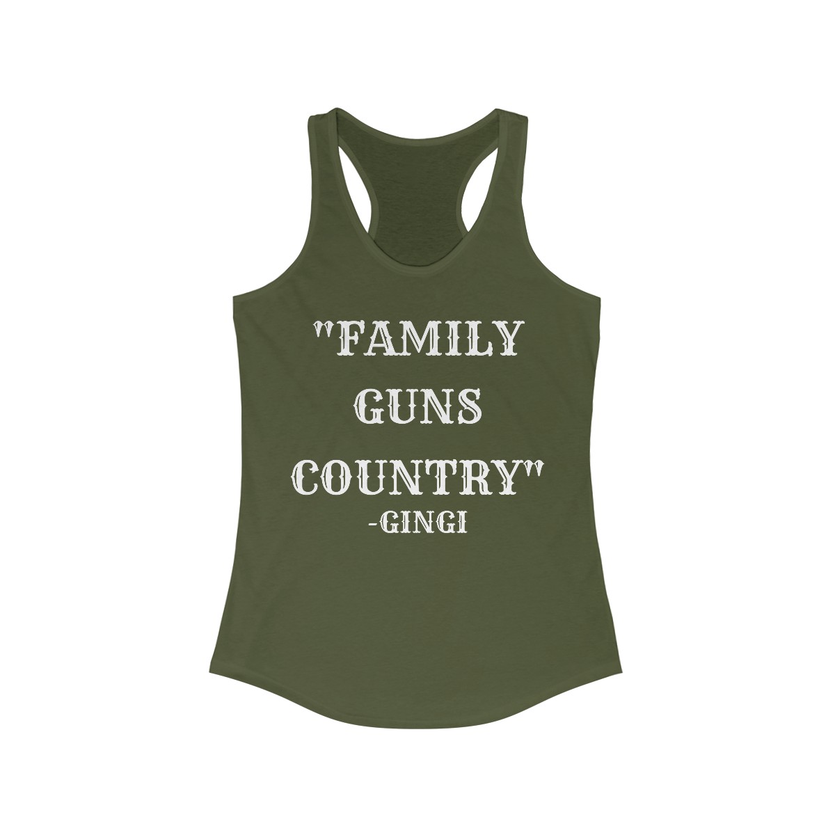 FAMILY GUNS COUNTRY Gingi Women's Tank Top - Image 4